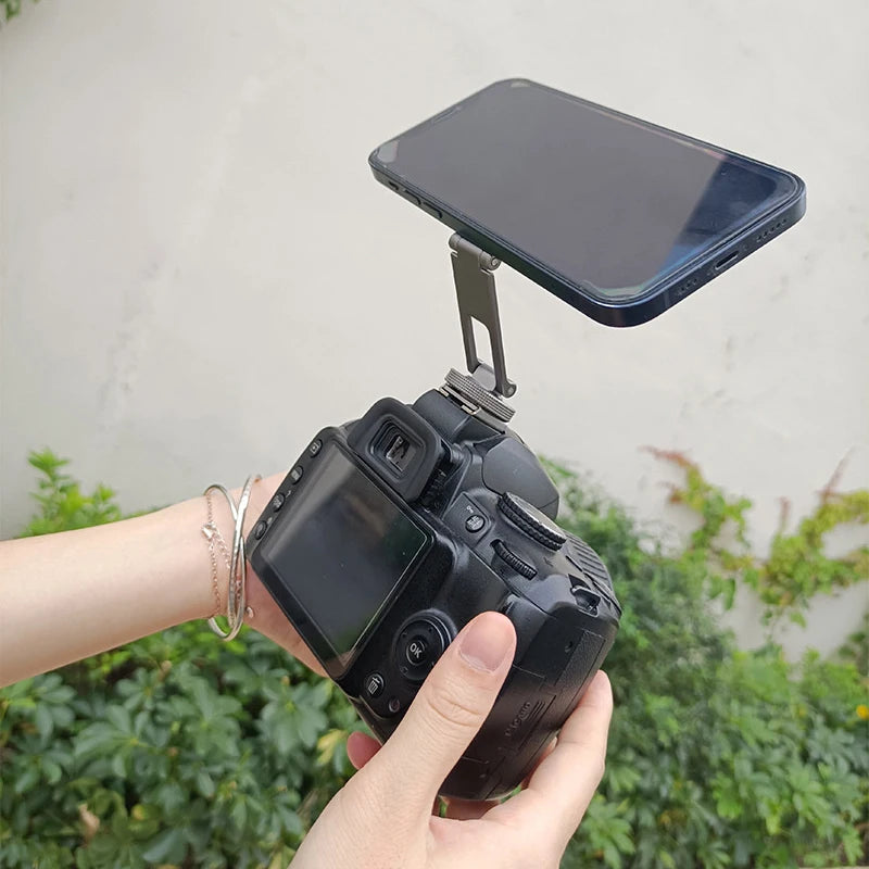 Universal Camera Magnetic Phone Holder For Mag-safe For Iphone, Samsung, and all Mag-Safe compatible Devices