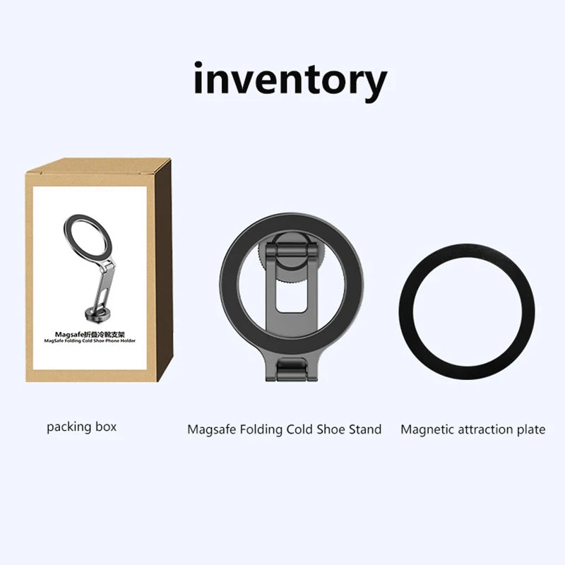 Universal Camera Magnetic Phone Holder For Mag-safe For Iphone, Samsung, and all Mag-Safe compatible Devices