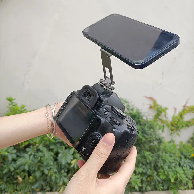 Universal Camera Magnetic Phone Holder For Mag-safe For Iphone, Samsung, and all Mag-Safe compatible Devices