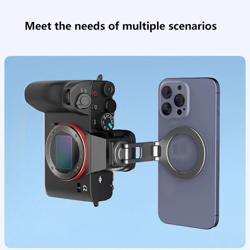 Universal Camera Magnetic Phone Holder For Mag-safe For Iphone, Samsung, and all Mag-Safe compatible Devices