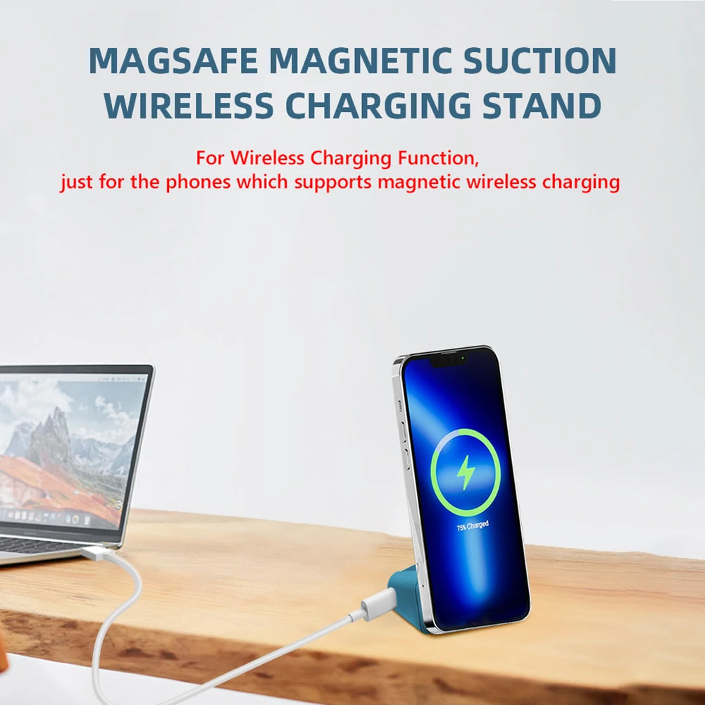 Magnetic Camera Handle Bluetooth Phone Grip Photo Bracket Anti-shake Selfie Device for Android Apple  Wire or Wireless Charging